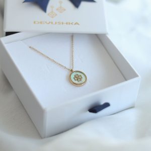 Ogrlica medaljon sreće