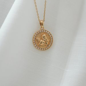 Ogrlica medaljon Anđeo